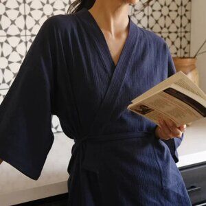 Oddbird Kardes Sile Loungewear Top - Limited Edition Indigo